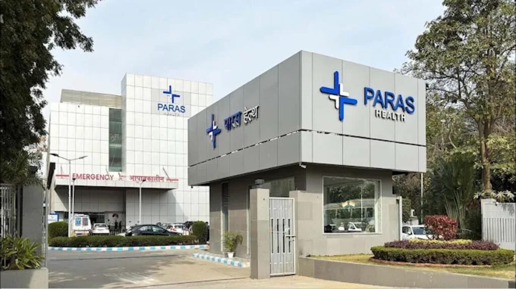 Paras Health Hospital Gurugram where Dr Vaibhaw Kumar performs advanced liver transplant and hepatobiliary surgery